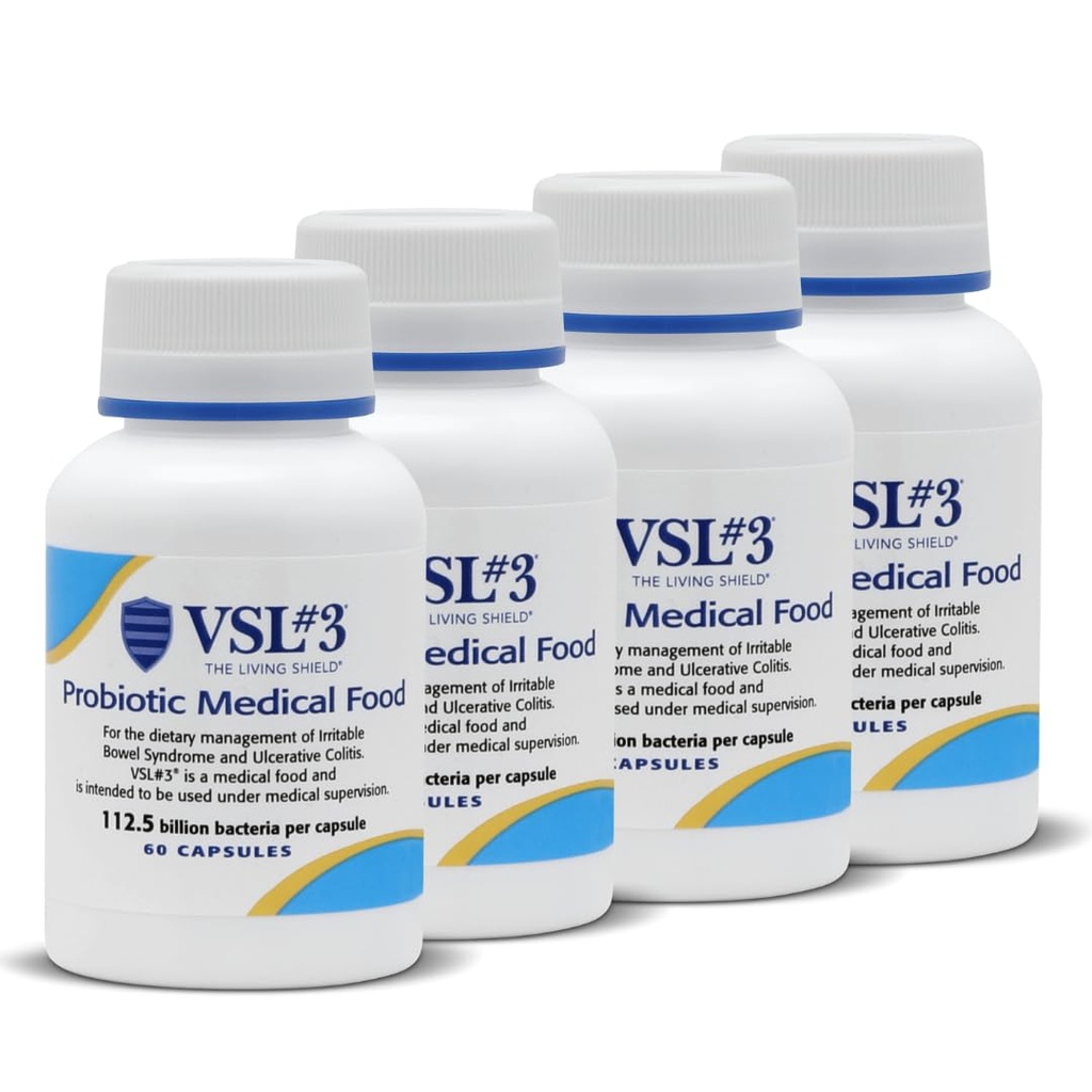 VSL #3® High-Potency Probiotic Medical Food, Dietary Management of IBS & UC