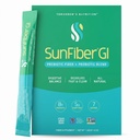Rītdienas uztura Sunfiber GI 7 dienu komplekts, Prebiotic Fiber & Probiotics, 5g Prebiotic Fiber & 8 miljardu probiotikas Per Servē, Zems FODMAP, 7 Packets, Neflavored