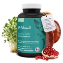 Dr. Fuhrman Multivitamīni vīriešiem + D3 Vitamīni imūnās uzturvielas      - Vegan Formula Men’s Multivitamīni ar B12 un Cinku --- pilnvērtīga pārtika multivitamīni Iepakoti ar 17 augļiem un veģetācijām -- neĢMO - 120 Kapsulas