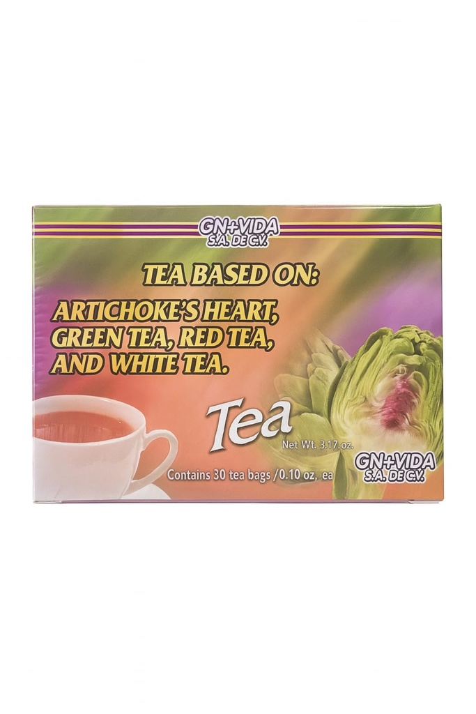 1 Box/Caja Alcachofivida Artichoke TEA- Box ar 30 tējas maisiņiem / Caja con 30 sobres de te