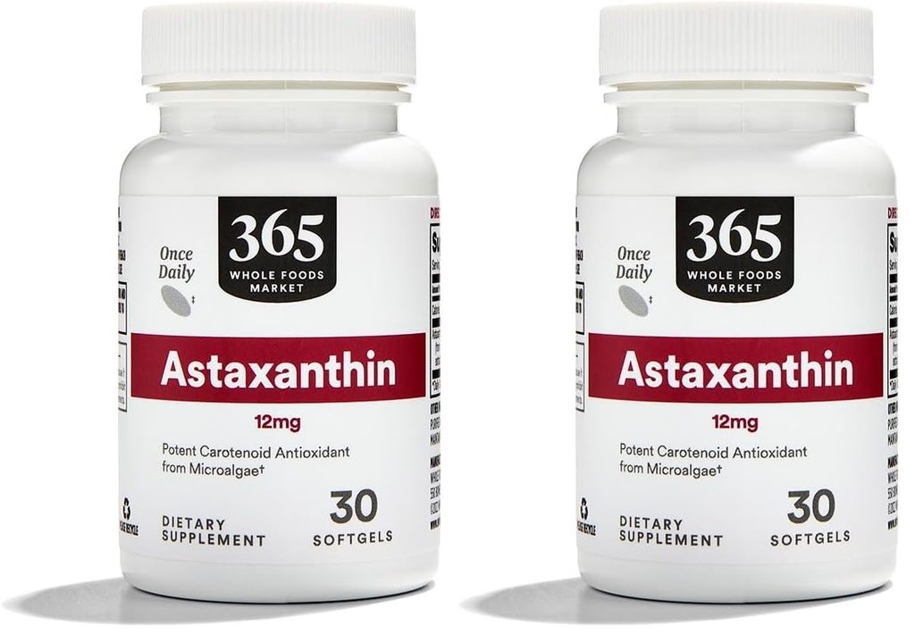 Astaksantīns 12 mg, 30 ct (2. iepakojuma)