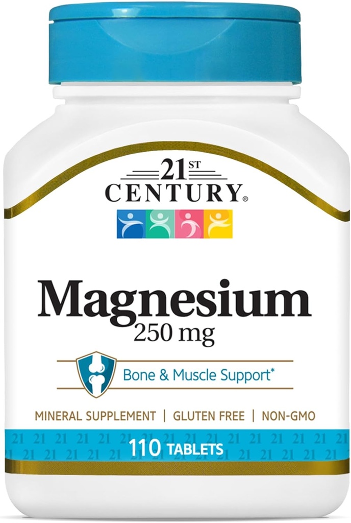 21. gadsimts Magnija 250 mg tabletes, 110 Skaits