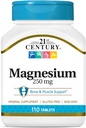 21. gadsimts Magnija 250 mg tabletes, 110 Skaits