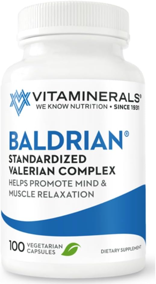 Vitaminerāli 33 Baldrian® Original Natural Relaxing Support Standardized Valerian (100)