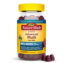 Daba Made Advanced Multivitamīnu Gummies viņam ar magnija citrāts, kalcijs un visi 8 B Vitamīni, Multivitamīnu vīriešiem, 90 Gumijas, 30 dienu piegādes