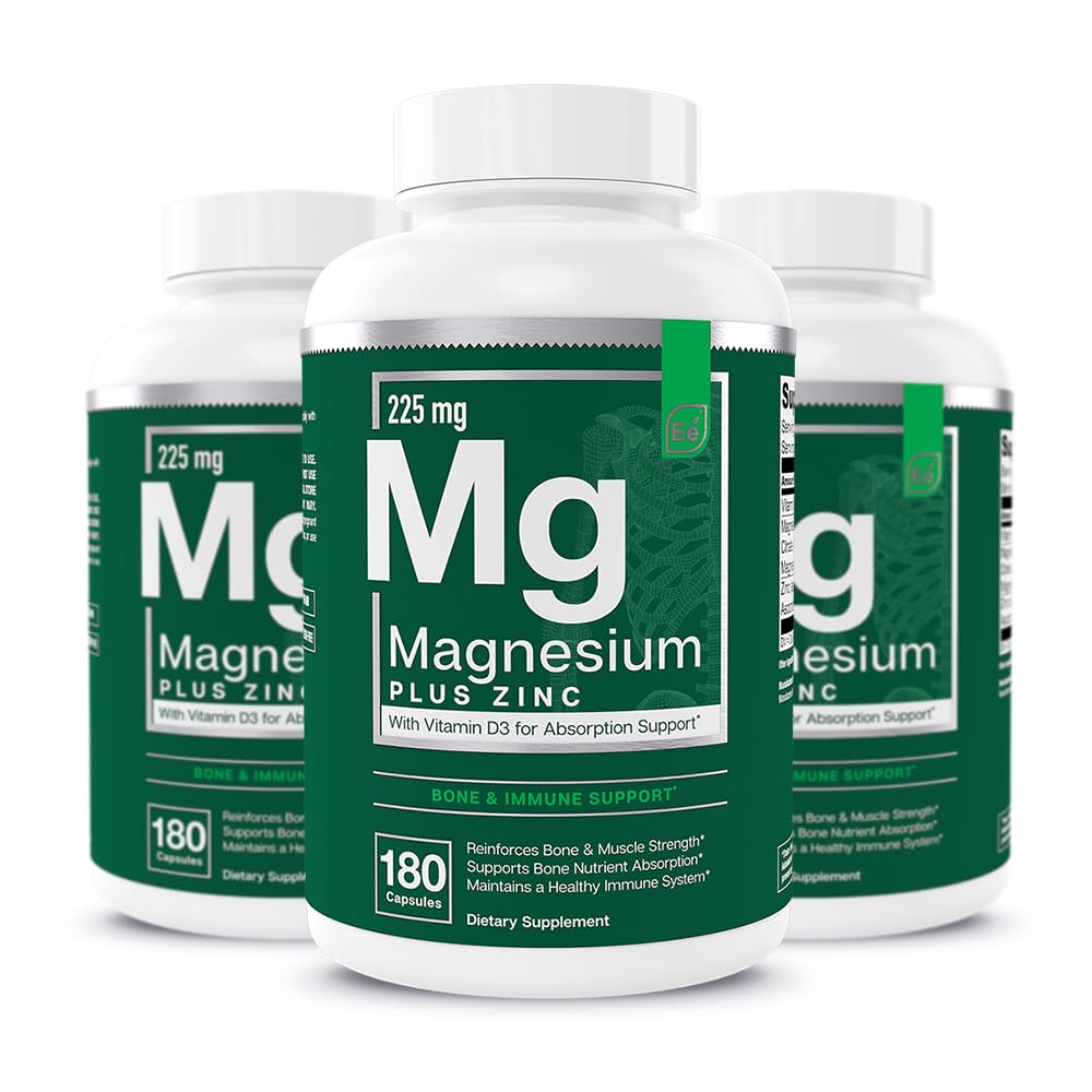 Essential Elements Magnijs Plus Cinks ar vitamīnu D3 