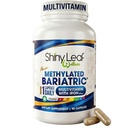 Shiny Leaf Bariatric Multivitamīnu ar dzelzi - 45 mg Gastric Bypass, Sleeve Gastrectomy, Roux-en-Y, Duodenal Switch - 22 Vitamīni un minerālvielas, ASMBS Compliant, Vegetarian, Ražots ASV, GMP, 90 Ct.
