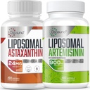 Liposomālais astaksantīns 24MG ar Artemisinīnu 600 mg