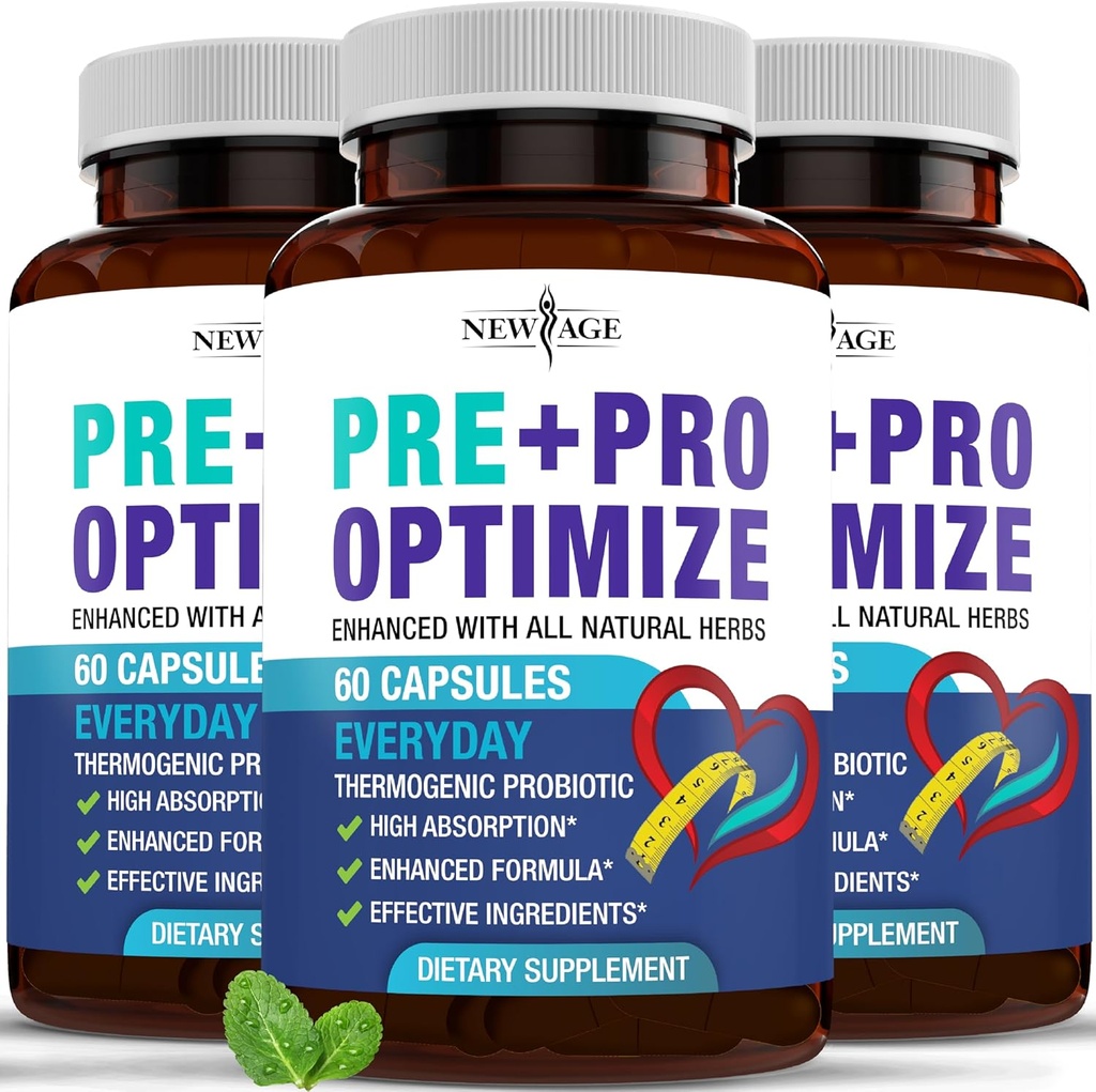 Pro Optimizēt Probiotikas sievietēm, Menopauze, 70 miljardi KVV, Gremošanas Veselība - Atbalsts Bloating, Karstās Zibspuldzes, Locītavu Atbalsts, Nakts Sviesti - Gut Veselība & Metabolisms - Dong Quai (180 (3. iepakojums))