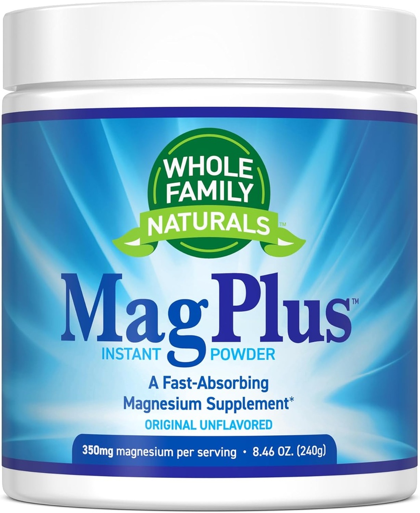 Magnija pulvera papildinājums - MagPlus - Dabīgs kalcinēts magnija dzēriens - magnija papildinājums muskuļiem, miega un aizcietējuma atvieglojums (neuzliesmojošs)