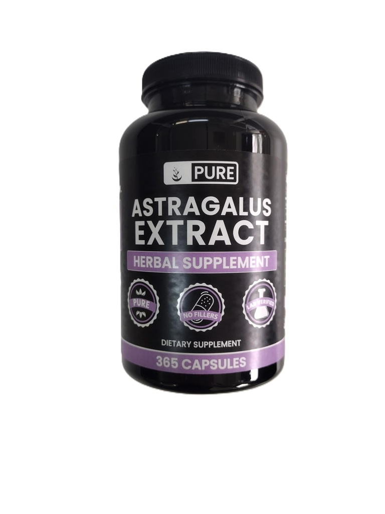 Pure Original Sastāvdaļas Astragalus (365 Kapsulas) Nē Magnija vai rīsu filtrācijas, Vienmēr Pure, Lab Verified