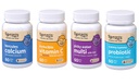 Renzo's Vitamīni Bērnu Essential Bundle - Probiotika, C vitamīns ar plūškoka & Cinka Imūnsupport, Picky Eater Kids Multivitamīnu, un Hercules Kalcijs