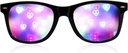 Ultimate Difraction Glasses - 3D varavīksnes sirds efekts - Great Edm, koncerts, Rave Aksesuārs