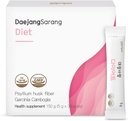 Daejang Sarang (Garcinia Cambogia, 30 Sticks) - Psyllium Husk Fiber Papildinājums, Digestive Health & Aizcietējums Relief. Augu bāzes Sastāvdaļas, Extra Strength 5,500mg & HCA 780mg.