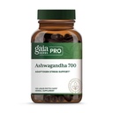 GAIA HERBS PRO Ashwagandha 700 - Veselīgs Imūnsupporta papildinājums* - Vienas pakāpes formula ar Organic Ashwagandha - Vegan, bez lipekļa, bez sojas - 120 Šķidrie fitokapsulas (60 Servē)