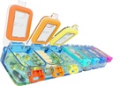 BEXEEN Weekly Medicine Pill Organizators Ūdensdrošs 7 dienu lielas Pill kaste Dienas Pill Case Cute Vitamīnu Organizators Portable Pill Konteiners Travel Pills turētājs XL Papildinājums Medikamentu Dispenser Viena diena