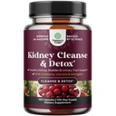 Advanced Niren Support Papildinājums - Nieru tīrīšana Detox & Remonts Dzērveņu ekstrakta kapsulas ar Uva Ursi, Stinging Nettle & Astragalus nieru veselībai - Urīnceļu veselība - 120 Caps