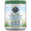 Dabas dārzs Raw Organic Perfect Food 100% Organic ASV Kviešu Grass sulas - Suiced Green Superfood Greens Pulveris, 60 Kalpojumi - Stevia-free, Non-GMO, Vegan, bez lipekļa visu pārtikas piedevas