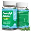 Bezcukura hlorofila gumijas, B12 vitamīns Cinks - dabas dezodorants*, atbalsta veselīgu ādas un ķermeņa detoksu*, imūnās un gremošanas atbalsts, košļājamā hlorofila papildinājums sievietēm - 60 grāvis