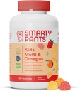 Gumija Vitamīni: multivitamīni, D3 vitamīns, B12 (metilkobalamīns) UN omega 3 DHA / EPA zivju eļļa, 120 skait