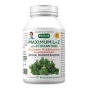ANDREW LESSMAN Maksimums L+Z ar astaksantīnu 30 Softgels - 12 mg luteīna, 6 mg Zeaksantīna, 4 mg astaksantīna. Galvenie uzturvielas, lai atbalstītu acu un smadzeņu veselību, un veicināt veselīgu redzējumu.