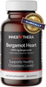 Bergamotes Sirds - 1000mg Sertificēts Citrus Bergamotes - Extra Strength Polifenoli - Kardiologs Izstrādāts un klīniski Proven - Bergamotes Papildinājums augsta holesterīna un sirds veselības