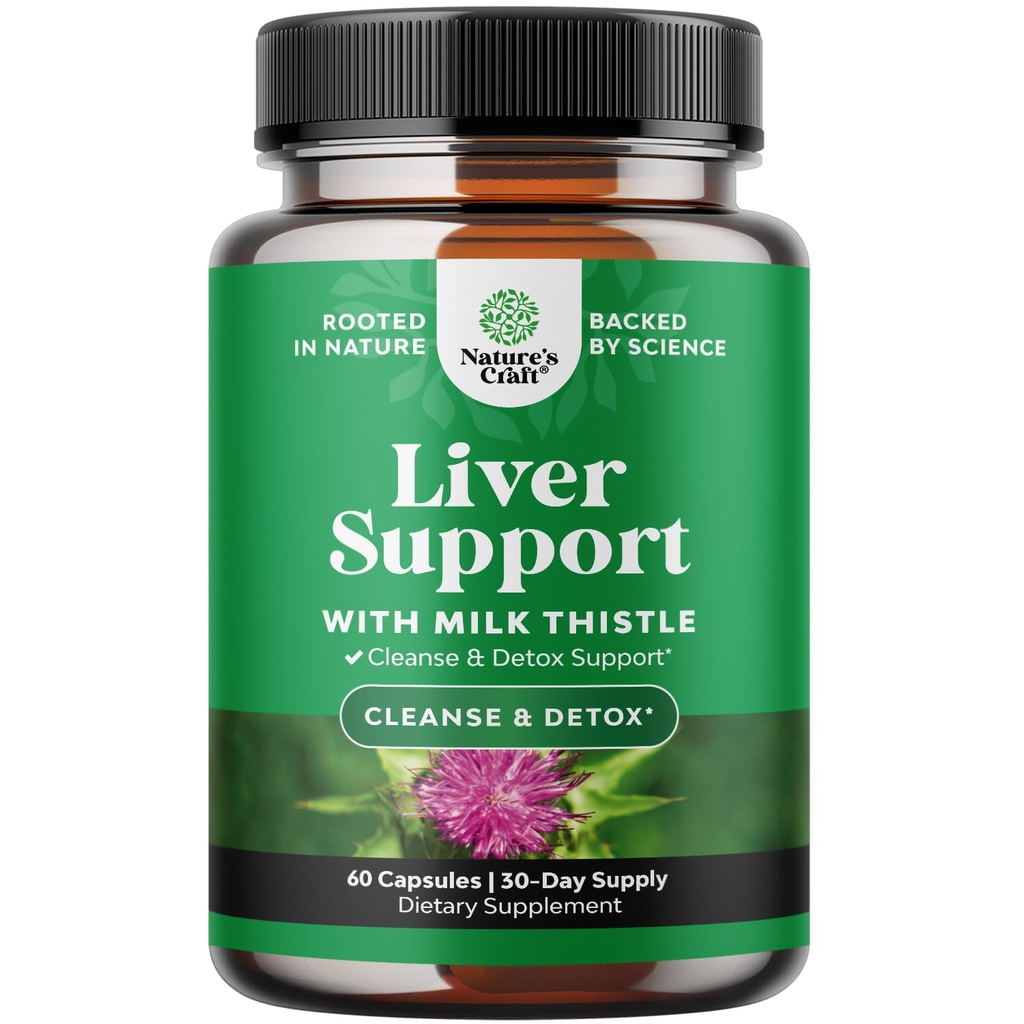 Piena dadži Aknu Atbalsta Papildinājums - Augu Aknu Papildinājums ar Silymarin Milk Šistils Extract Dandelion Root Artichoke Extract Holīna Bitartrāts Berberīns un cigoriņu Saknes Tīrīšanai 60 Count