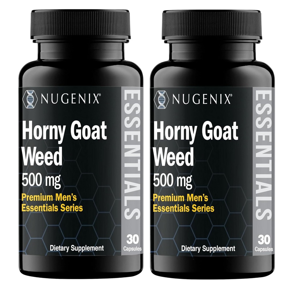 Nugenix Essentials Horny Kazas nezāļu ekstrakts - Epimedium ekstrakts - 60 kapsulas