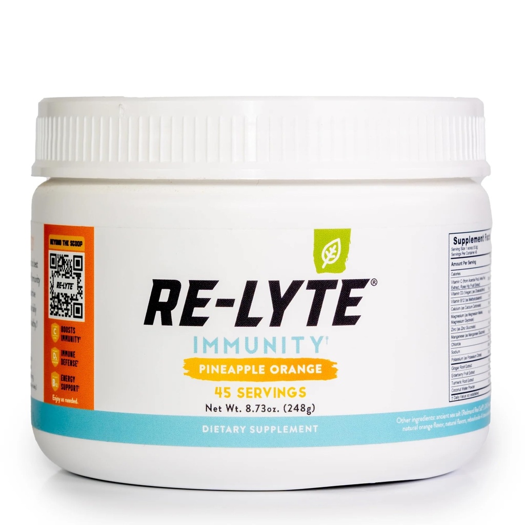 REDMOND Re-Lyte Immunity, multivitamīnu papildu maisījums (Pinapple Orange)
