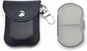 VOFOON Mazas tabletes organizators, Travel Pill kaste Purse, Keychain Pill turētājs, Pocket Pill Container, 2 reizes dienā Portable Medicine Vitamīnu Case, Zivju eļļas kaste, Papildbarība