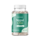 Santo Remedio Nopal Chia, Trickly Pear Cactus un Chia pulvera uztura bagātinātājs, klīniski pierādītas sastāvdaļas, bez lipekļa, ne-GMO, nav pievienots cukurs, 120 kapsulas, 60 Pasniedz vienu konteineru