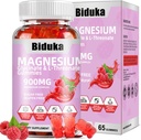 900mg magnija komplekss 65 aveņu gumijas, bez cukura magnija glicināts un L-treonāta kālija papildinājums ar vitamīnu D, B6, CoQ10 relaksācijai