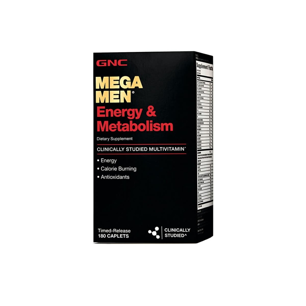 GNC Mega Vīrieši Enerģija un metabolisms Multivitamīns 