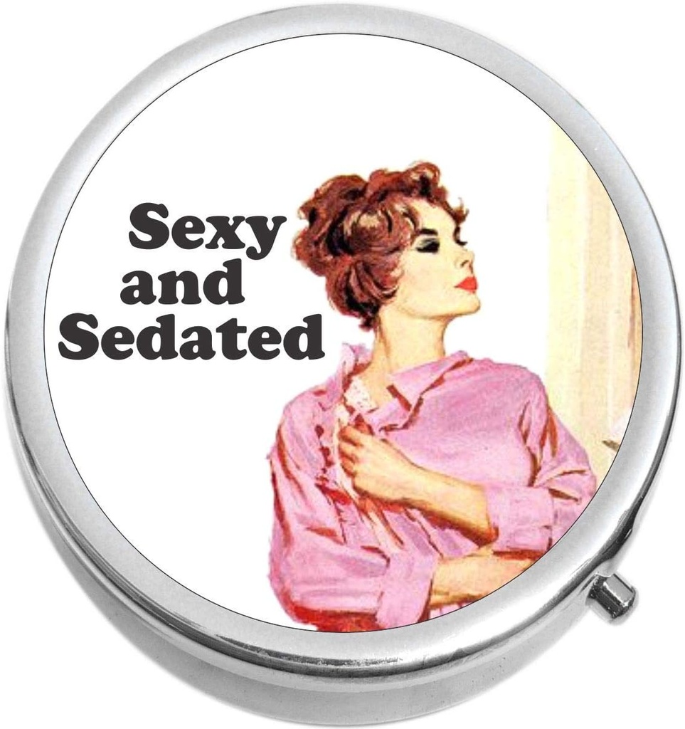 Sexy un Seed Medicine Vitamīnu Pill Box