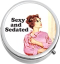 Sexy un Seed Medicine Vitamīnu Pill Box