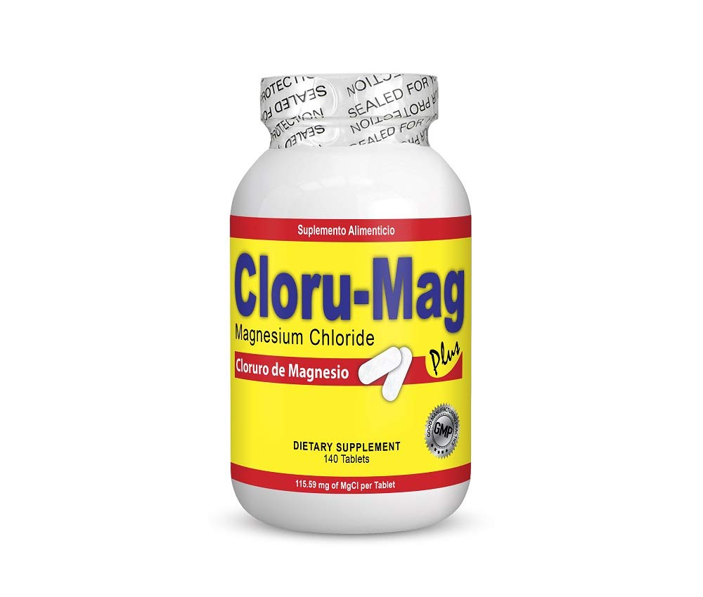 Magnija hlorīds - 140 tabletes (Cloruro de Magnesio)