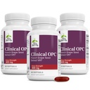 Terry Dabīgi klīniska OPC Extra Strength - Kardiovaskulārā veselība & Focus atbalsts - Papildinājums ar vīnogu sēklu ekstraktu - Imūnās atbalsta papildinājums - 60 Softgels (iepakojums no 3)