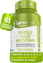 Herbtonika Vesela pārtika Multivitamīni sievietēm , Izgatavoti no Superfoods, Real Raw Veggies, Augļi, E vitamīns, A, B Complex , Women Multivitamine , Ne-GMO 120 Vegan kapsulas