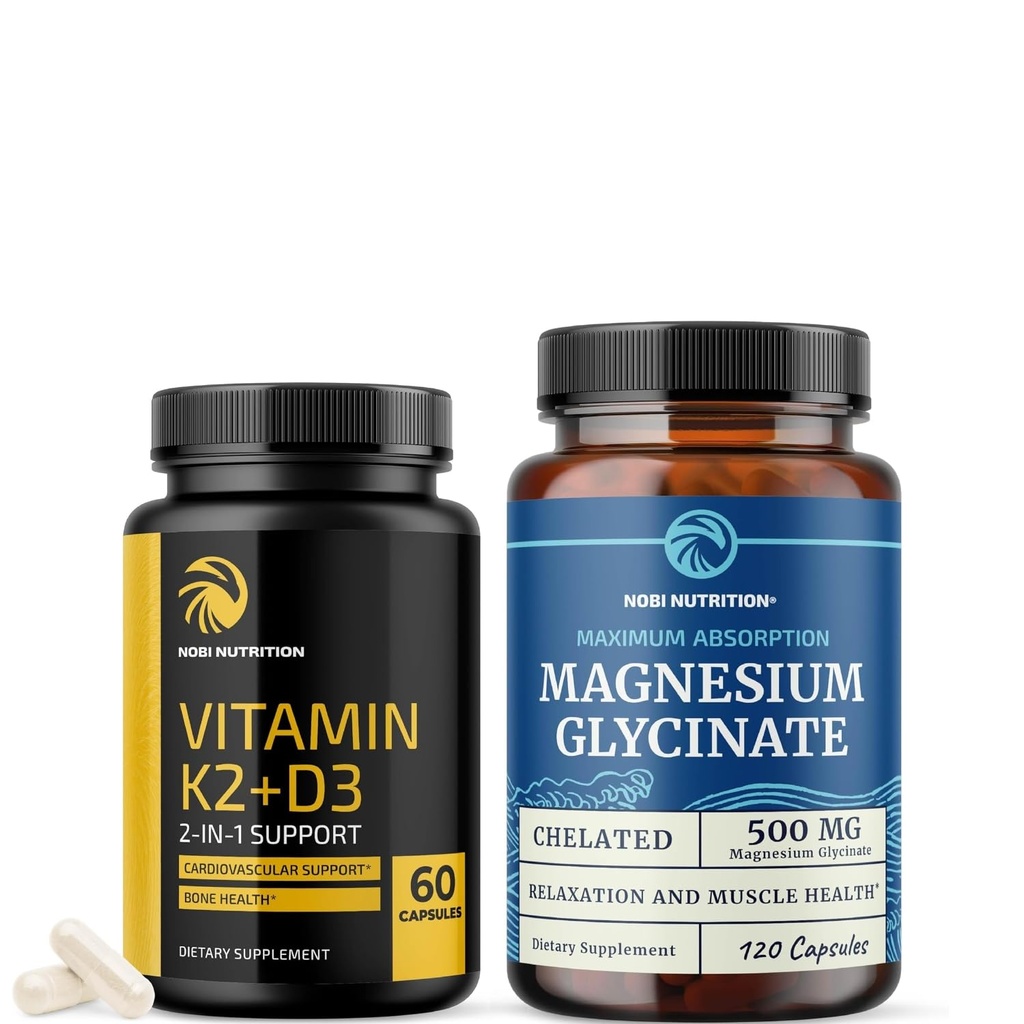 Vitamīns D3 K2 un magnija Glicerīns Papildinājums 
