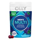 OLLY Vīriešu multivitamīnu gumija, Imūnsupport, vitamīni A, C, D, E, B, Lycopene, cinks, BlackBerry, 60 dienu piegādes - 120 grāfs