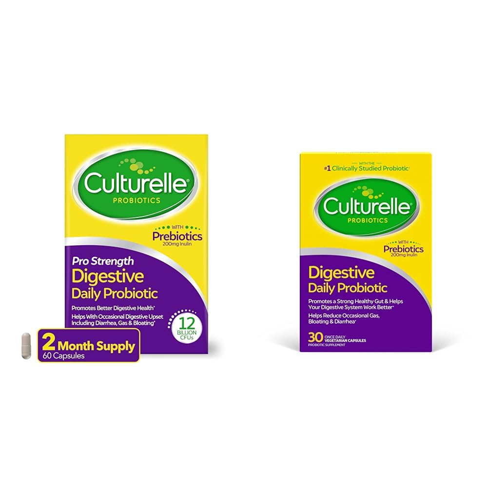 Culturelle Pro stipruma Daily Probiotic Gremošanas Veselības Kapsulas 60 Skaits Daily Probiotic Kapsulas Gremošanas Veselības 30 Skaits