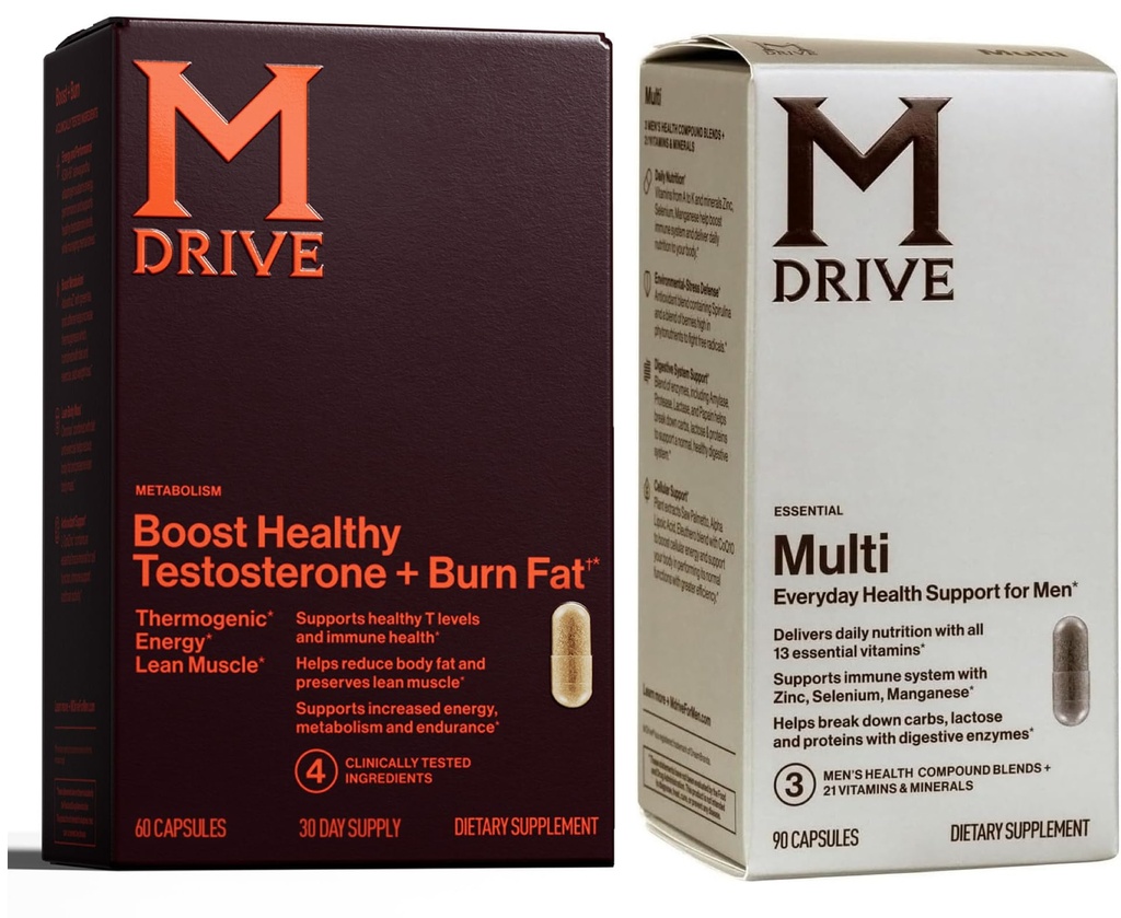 Mdrive multivitamīnu pastiprināšanās un dedzināšana
