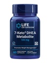 Dzīves paildzināšana 7-Keto DHEA Metabolīts – Crank Up Jūsu tauku dedzināšanas krāsns – Ne-GMO – Bez lipekļa – 100 Mg – 60 Veģetārās kapsulas