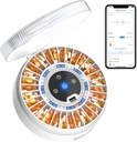 Zoksi Premium 31-Slot Automātiskais Pill Dispenser ar pirkstu nospiedumu un atslēgu slēdzeni, Smart Medication organizators ar atgādinājumu un gaismu, Electronic Pill organizators vecāka gadagājuma cilvēkiem un aizmāršībai