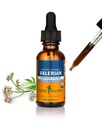 Herb Pharm Sertificēts Organic Valerian Root Šķidrais ekstrakts relaksācijai un mierīgs miegs, Organic Cane Alcohol, 1 Ounce