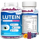 2 Iepakojums Lutein Gumies, 12 in 1 Lutein un Zeaxanthin bagātinātāji Acu vitamīni Gumijas pieaugušajiem, acu veselības papildinājums ar vairākiem vitamīniem, lai veicinātu acu un redzes - 120 Gumijas