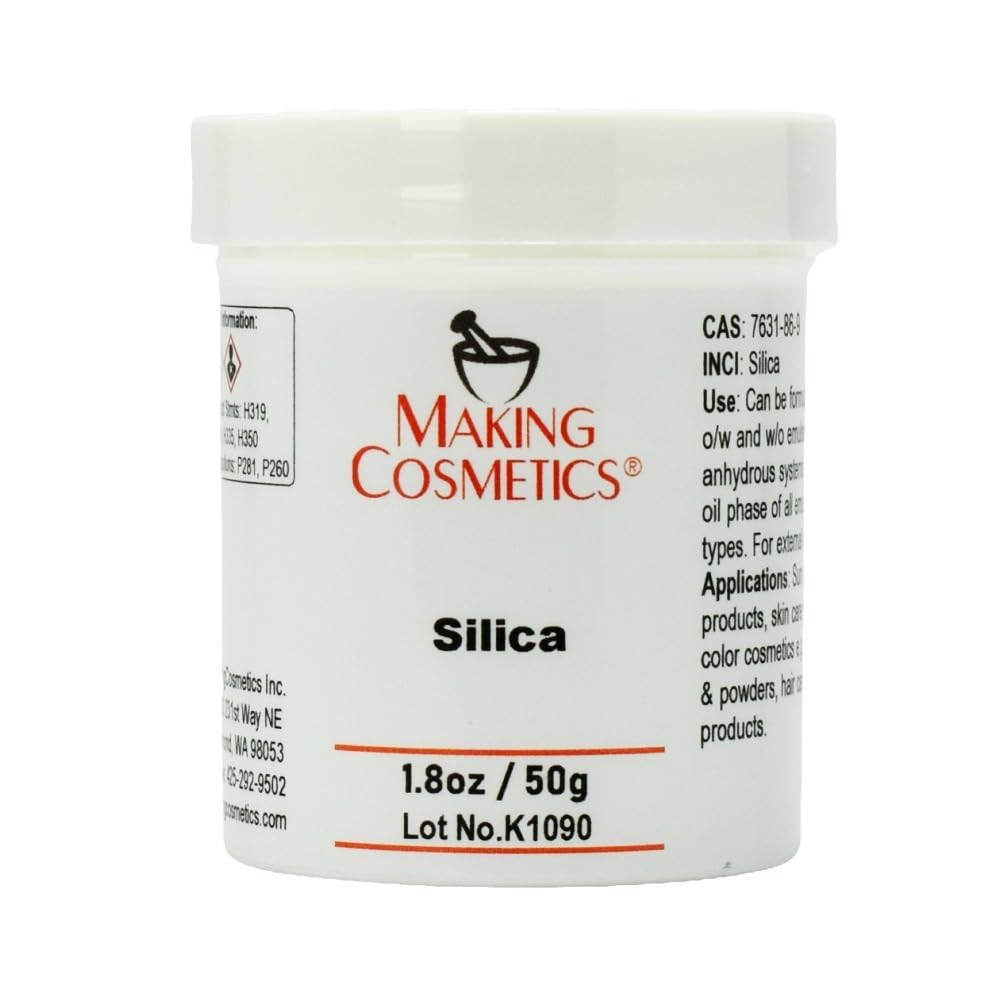 Making Cosmetics - Silica - 1.8oz / 50g - Kosmētikas sastāvdaļa