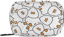 Pill Box Cute Duck 7 Day Pill Case Travel Pill Organizators Bag ar zipper Portable Weekly Vitamīnu zāles papildinājums turētājs Pouch Bag