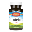 Carlson Lutein 6mg, Vision Support & Acu veselības papildinājums, Antioksidants Formula ar Zeaxanthin, 180 Softgels