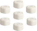 Cadence Travel Containers - Komplekts palagiem - Magnētiskās ceļošanas kapsulas,Daily Medicine Organizators tabletes, papildinājumi, & Vitamīni - 7 Flex Mazie (0,56oz) Weekly Pill organizators - Sand